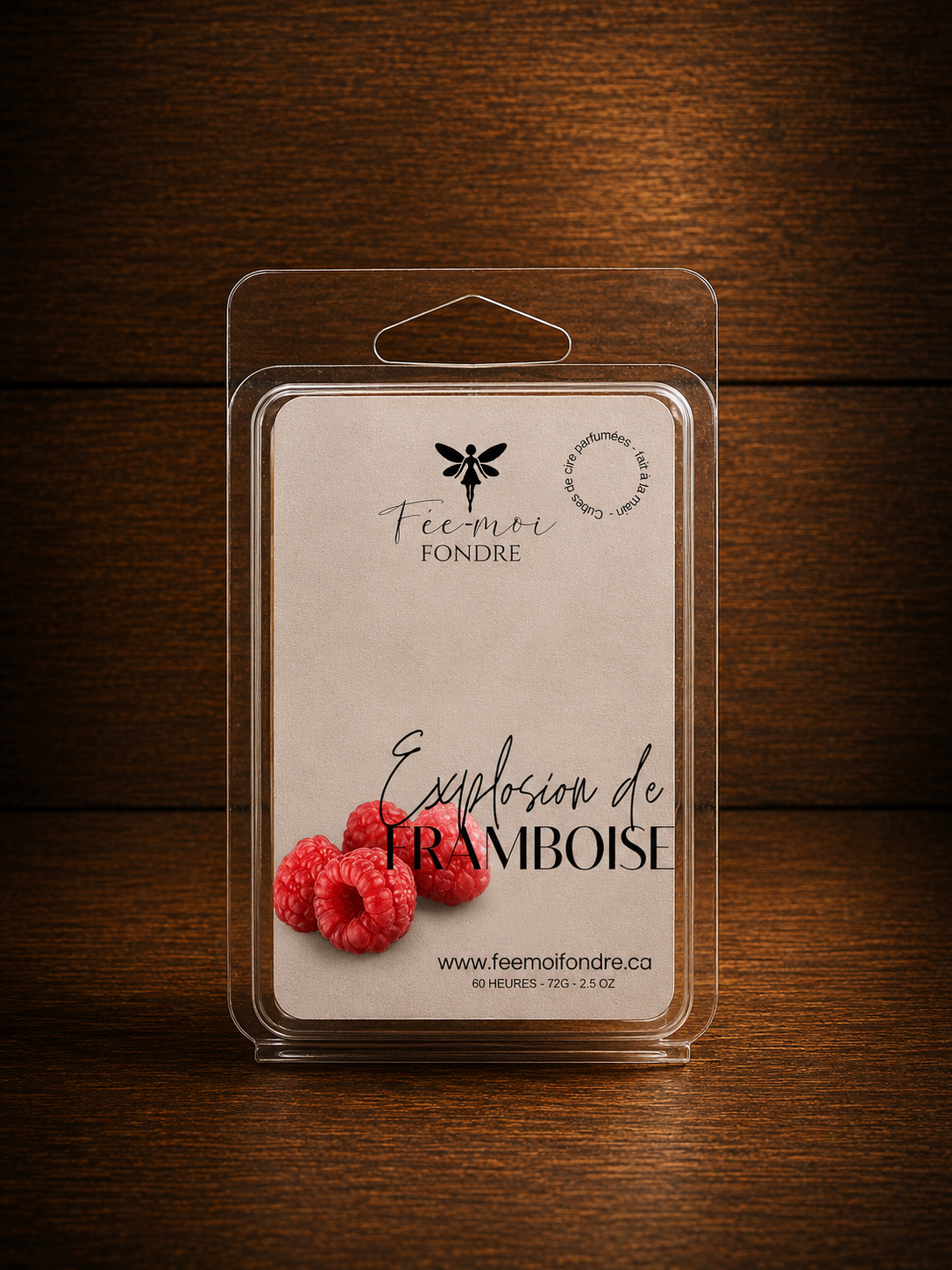 Explosion de framboise