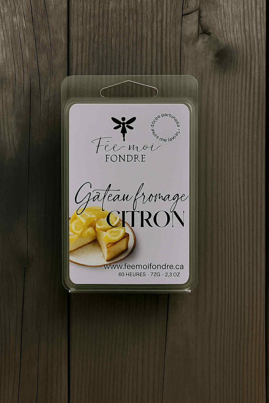 Gâteau au fromage et au citron