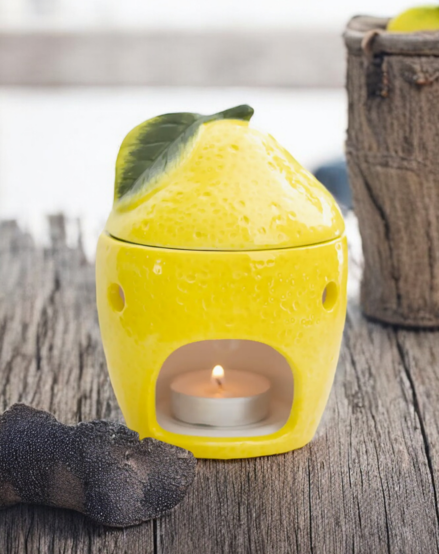 Brûleur chandelle citron